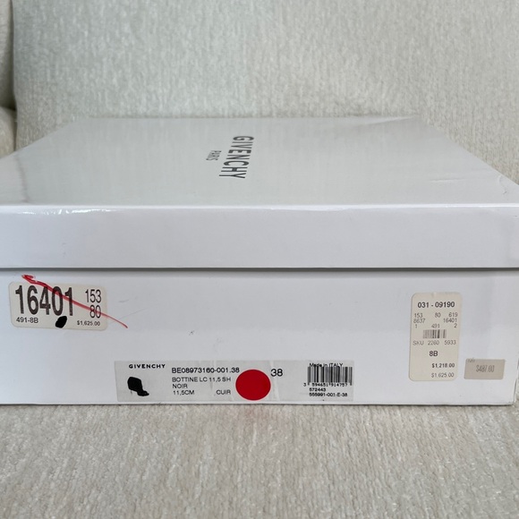 Givenchy Lace-up Booties in black size 38 - Picture 10 of 10